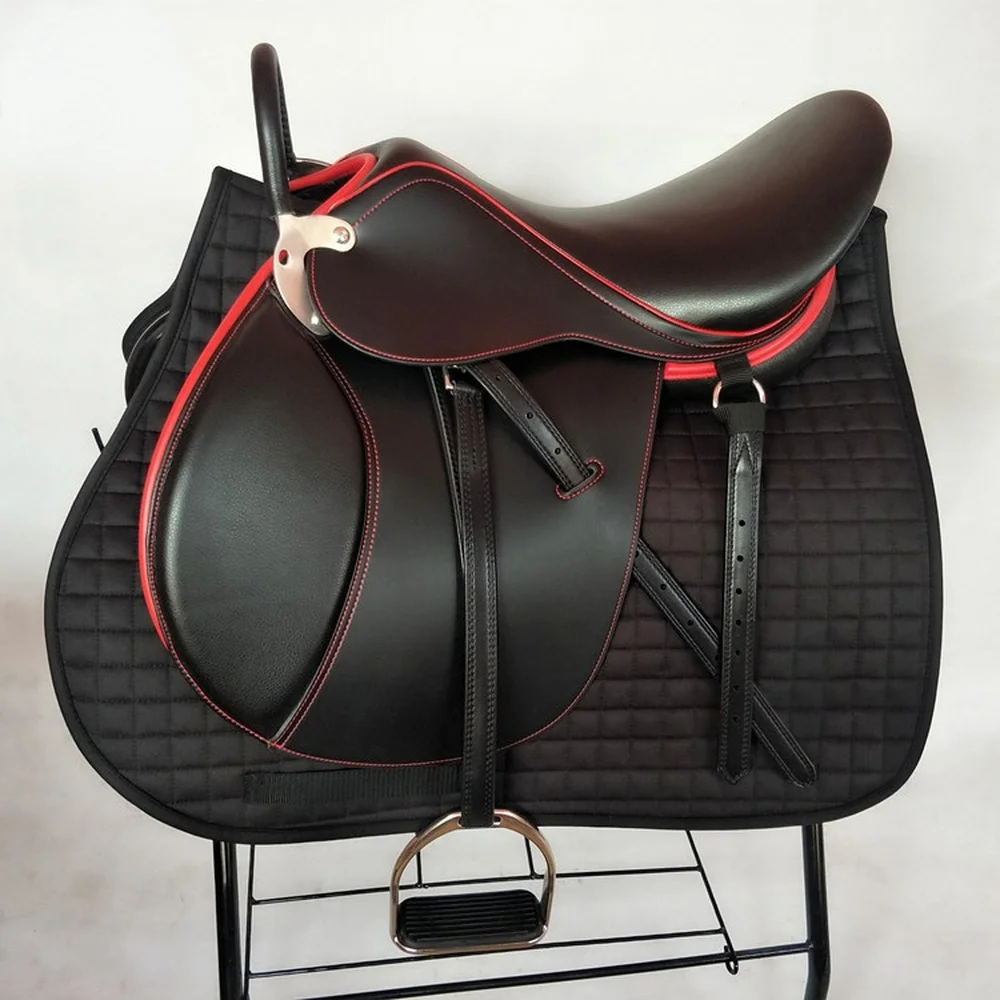 

Full Set of Saddle Novice Coach Comprehensive Saddle Soft and Comfortable No Deformation Horse Harness Equestrian Supplies