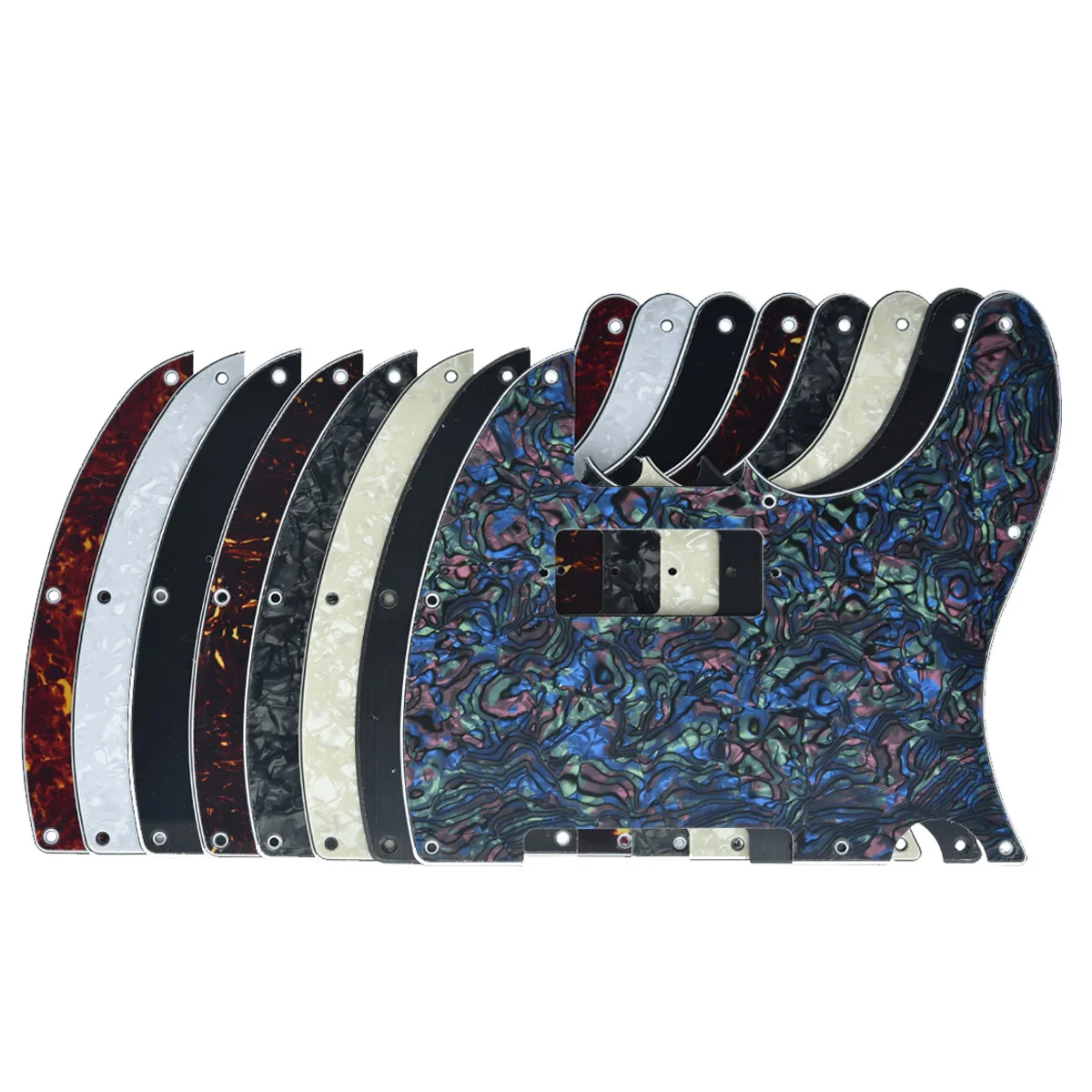 

DOPRO TL Style Guitar Pickguard Pick Guard with Mini Humbucker Pickup Hole for Tele/Guitar