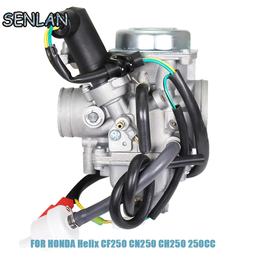 

For Honda Helix CN 250 CN250 GY6 150cc Carter Dazon JCL Kinroad 250cc 300cc CF250cc ATV Go Kart 30MM W/Electric pd30j Carburetor