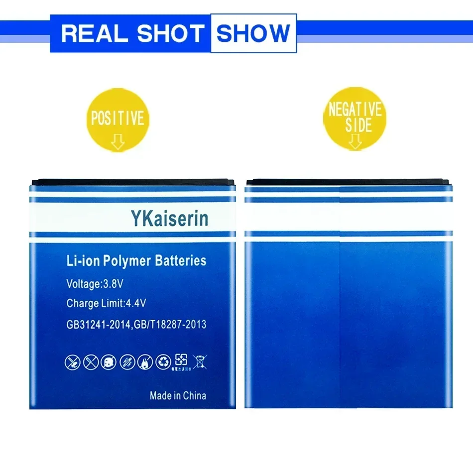 YKaiserin BV-5V 3500 мАч аккумулятор для мобильного телефона Nokia 1 TA-1047 TA-1060 TA-1056 TA-1079 TA-1066 BV 5V
