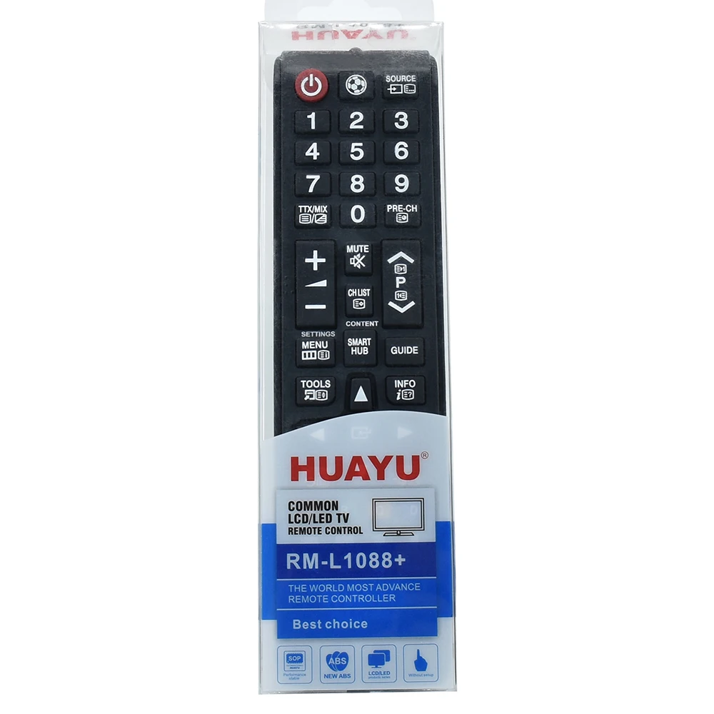 Запасной пульт дистанционного управления для телевизоров Samsung LED/LCD TV, RM-L1088 +, AA59-00741, BN59-01175N