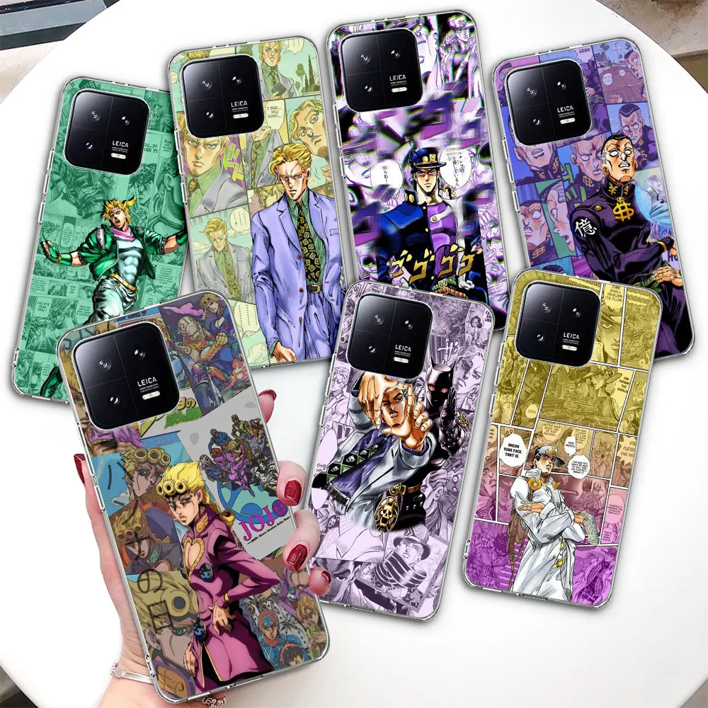 

Чехол J-Jojos для Xiaomi Mi 13 12T 11 Ultra 12 11T 10T 9T Pro Note 10 9 A2 CC9 8 Lite 11i, прозрачный чехол для телефона из ТПУ