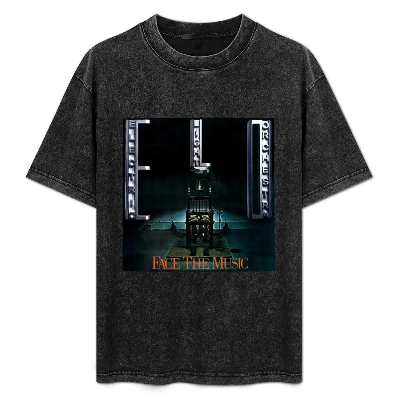 БОЛ социальныеíc Líght élo Rosenfixá Face The Music Обложка альбома Футболка с рисунком