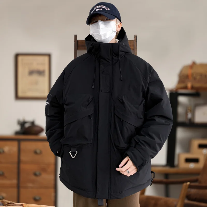 Осенне-зимняя верхняя одежда куртка с хлопковой подкладкой Мужская модная