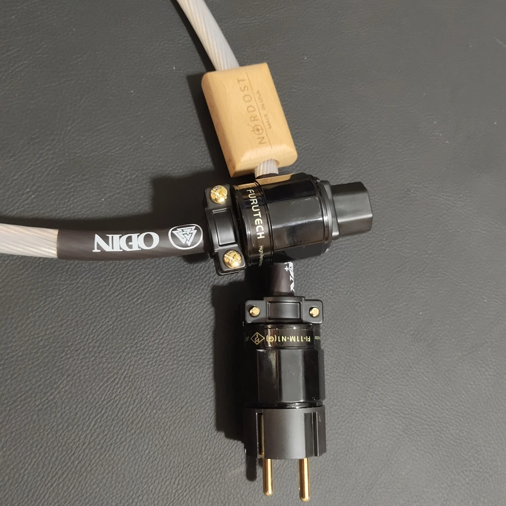 Высококачественный Кабель питания Nordost Odin с покрытием из стерлингового серебра 7N