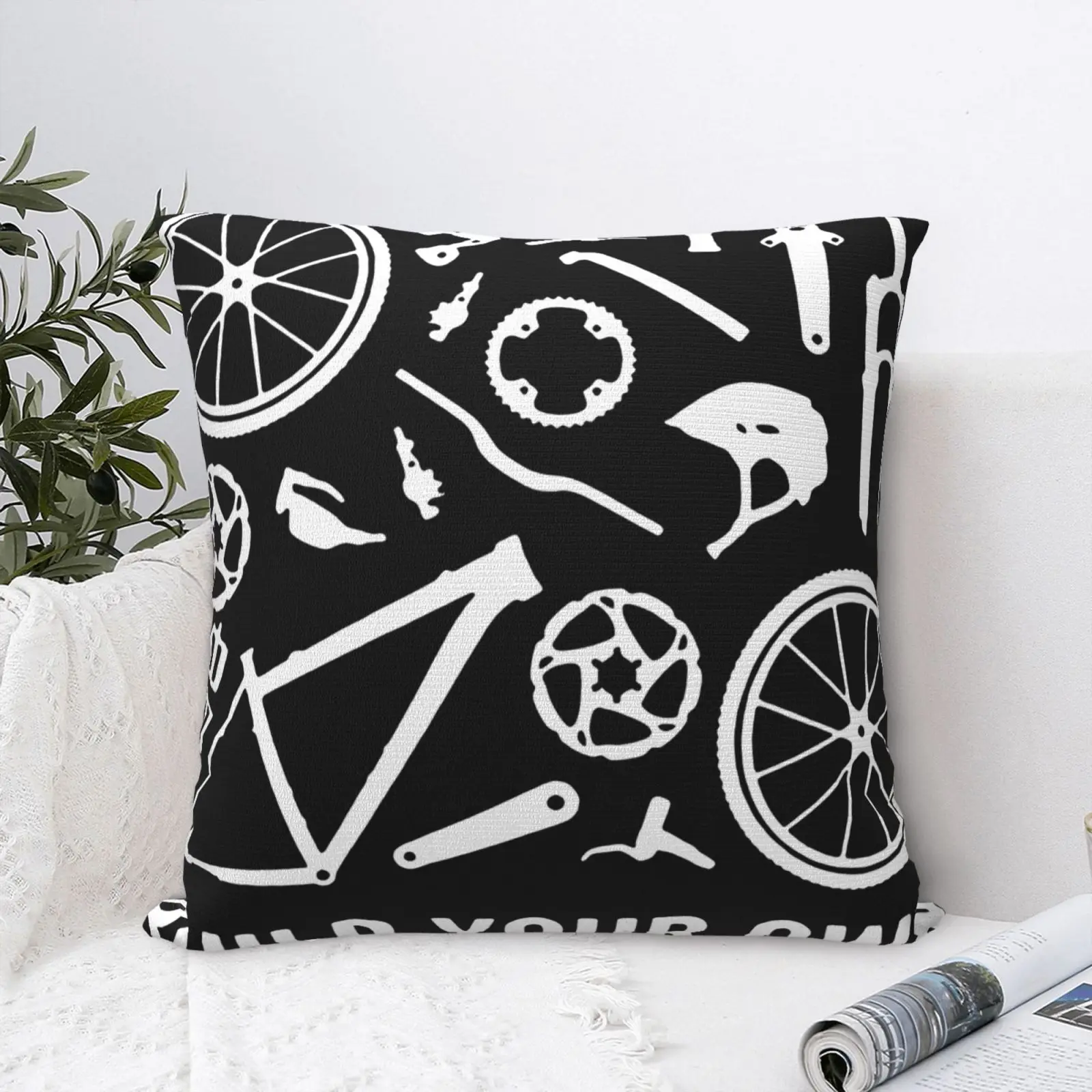 

Запчасти для велосипеда, сделайте свой собственный чехол для горного велосипеда, подушка, чехол для подушек, винтажный Чехол для диванной п...