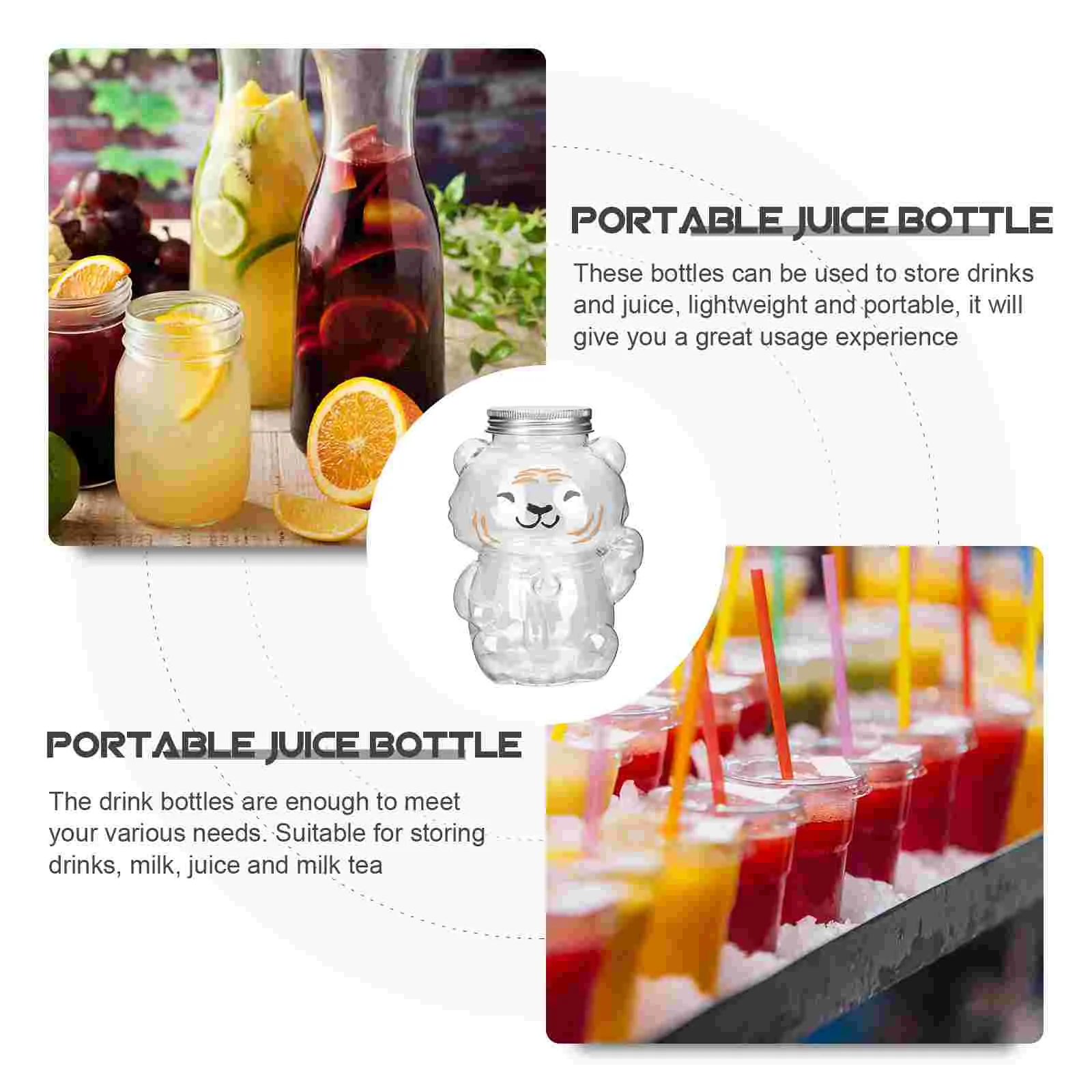 6-шт. Контейнеры с крышками. Бутылка для холодного чая молоком. Бутылки сока.