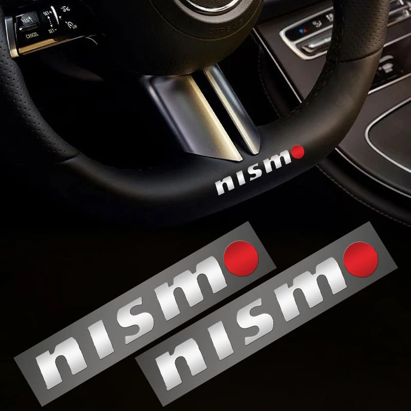 

10pcs 3D UV Stickers Auto Car Logo Styling for Nismo Nissan Juke Tiida Teana GTR 350Z 370Z 240SX Car Accessories Decoration