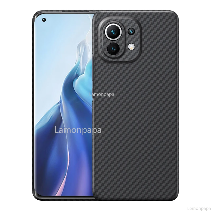 

Чехол из углеродного волокна для Xiaomi Mi POCO F3 Xiaomi 11 Ultra Mi 10 Ультратонкий чехол для Redmi K40 K30 K20 Pro Чехол