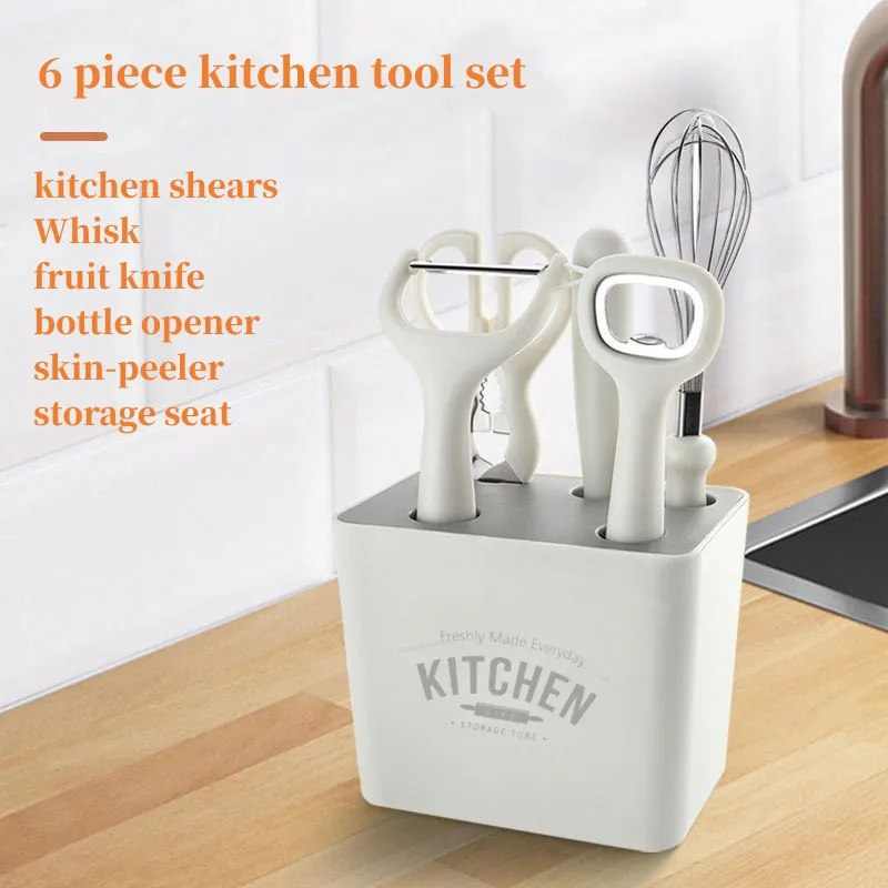 Kitchen Gadgets Set 6 Pieces Peeling Fruit Knife Planer Food Kitchen Accessories Cocina Accesorios De Cocina Novedosos Thermomix