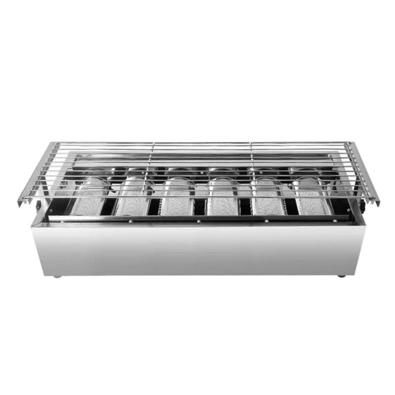 Коммерческая Бездымная барбекю-гриль для барбекю на сжиженном нефтяном газе