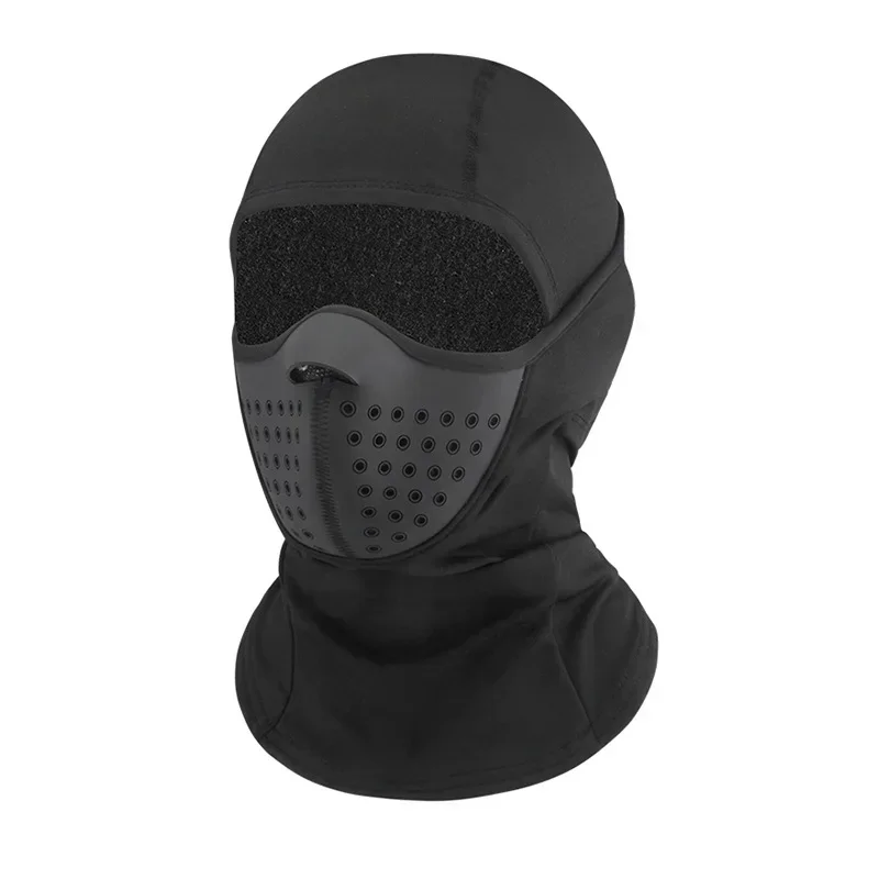 Зимняя Теплая Флисовая шапка для езды на мотоцикле велосипеде маска все лицо