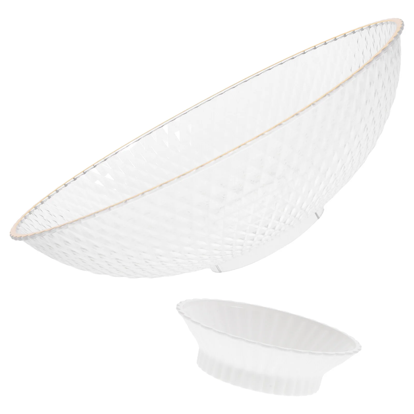 Drain Pan Desktop Serving Dish Multi-functional Tray Trays Fruit Display Draining Storage Dried