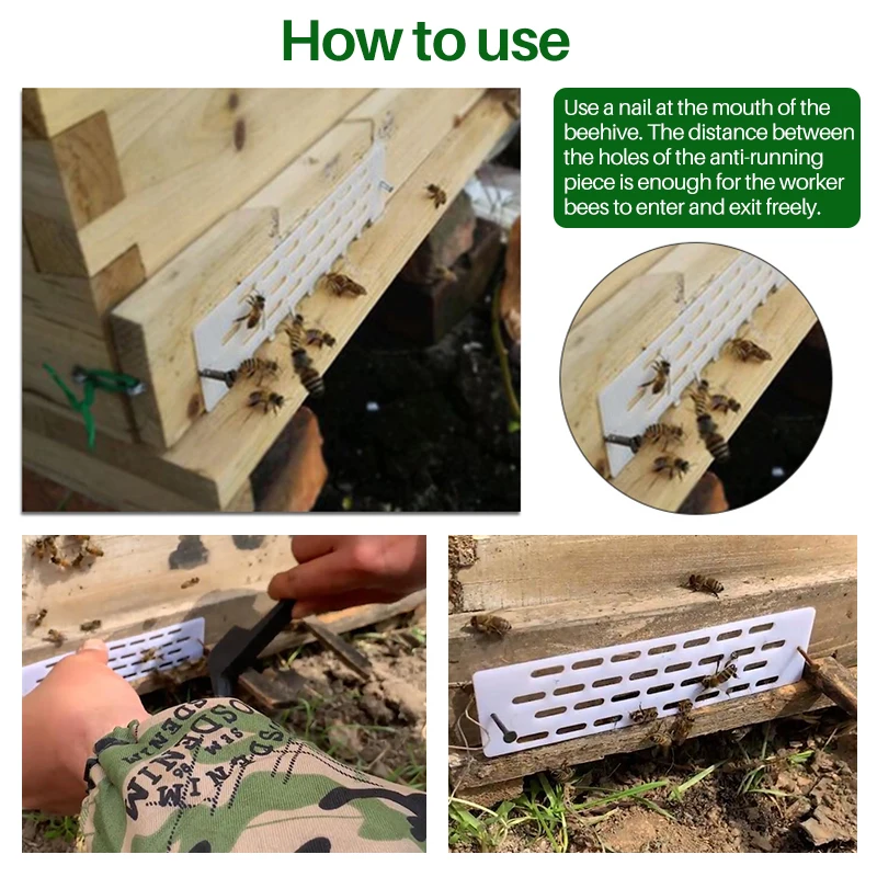 10/20 шт. пластиковая рама для блокировки улей