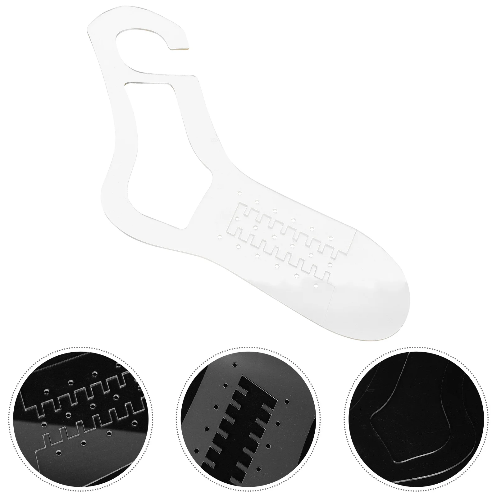 Блокаторы моделей носков акриловые держатели для вязания форма ручной работы