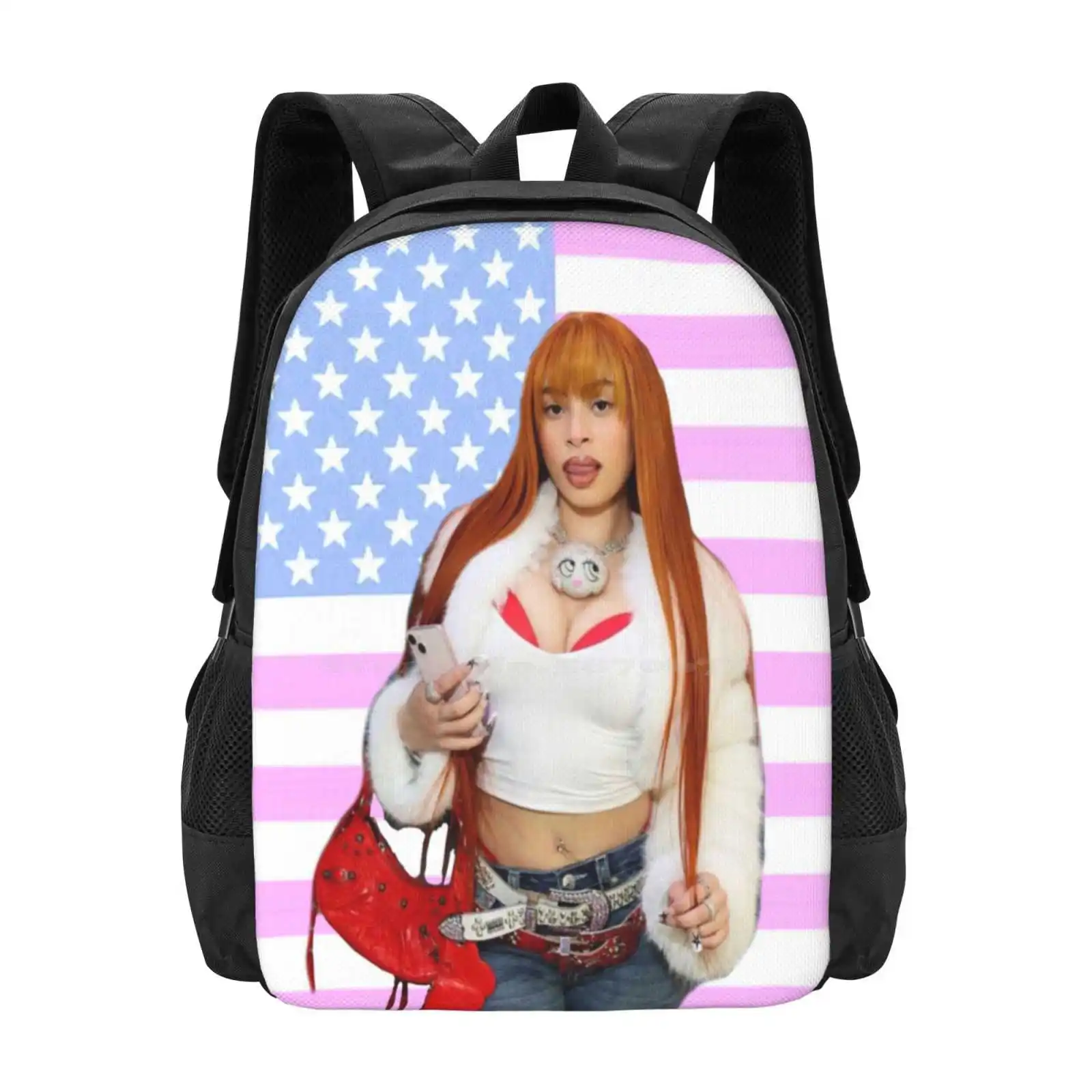 Лидер продаж школьный рюкзак с флагом ледяных специй модные сумки флаг ледяными