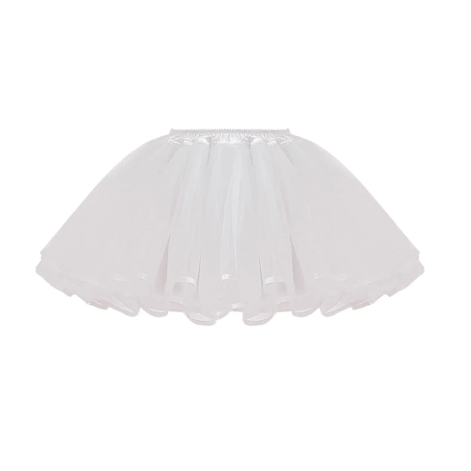 

Women's Crinoline Petticoat Short Tutu Skirt Multiple Layers Ball Gown Half Slips Underskirt for Wedding Bridal Dress 2023