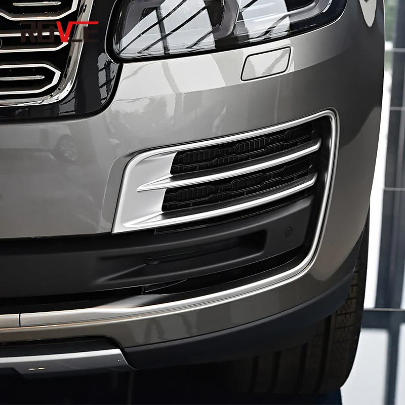ROVCE передние противотуманные фары накладки на решетку украшение для Land Rover Range Vogue