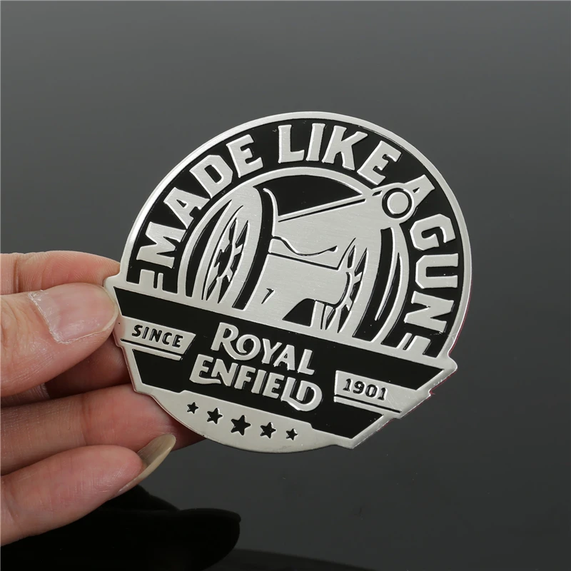 Значок эмблемы мотоцикла Royal Enfield алюминиевые стандартные Высококачественные
