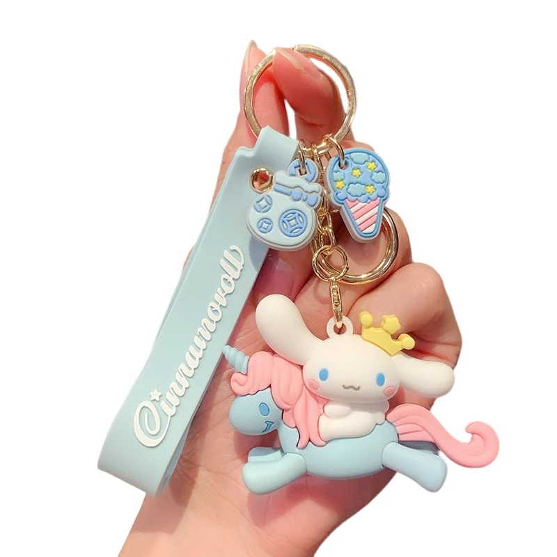 

2022NEW Cartoon Cute Yugui Dog Genuine Authorized Doll Melody Keychain Car Pendant Keychain Ring Creative Gift Birthday Gift