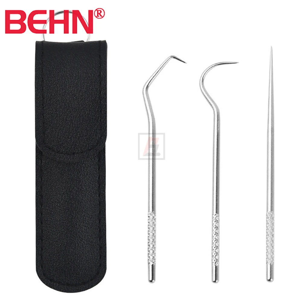 

3 шт./набор, металлические инструменты для чистки зубов