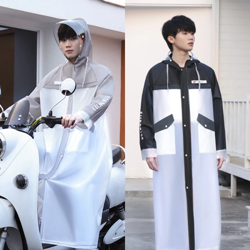 

overalls Raincoat Men Waterproof Motorcycle Outdoor Transparent Biker Raincoat Women Rain Protection Capa De Chuva Rain Gear