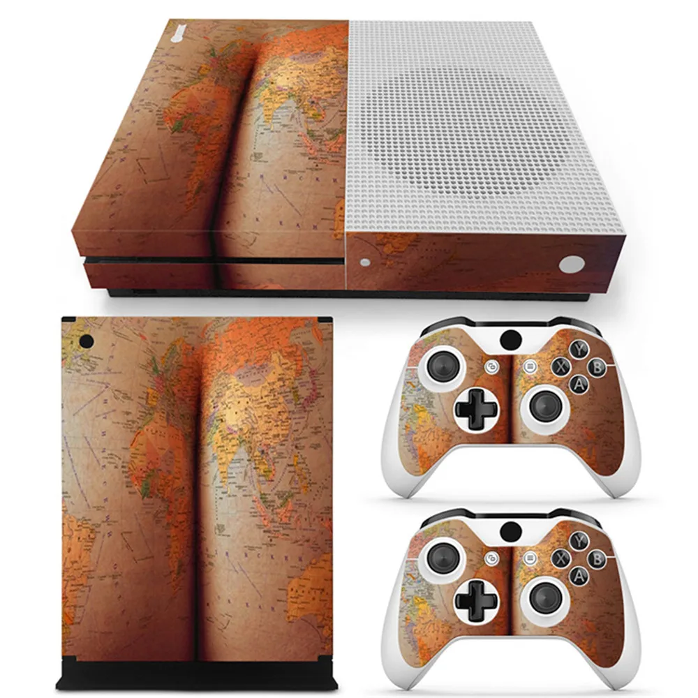 

Стикеры виниловые для Microsoft Xbox One s + 2 контроллера