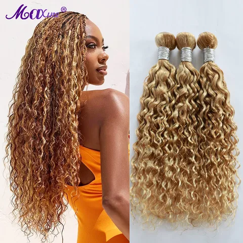 Светлые Волнистые искусственные человеческие волосы, блестящие волнистые человеческие волосы, 10 А, перуанские, 30 дюймов, коричневые, светлые, вьющиеся человеческие волосы