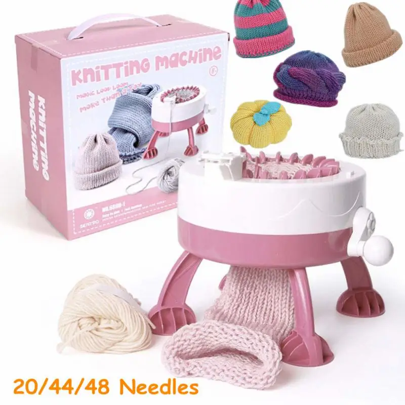 Вязальная машина 22/44/48 игл ткацкий станок сделай сам для плетения игрушек шарфов