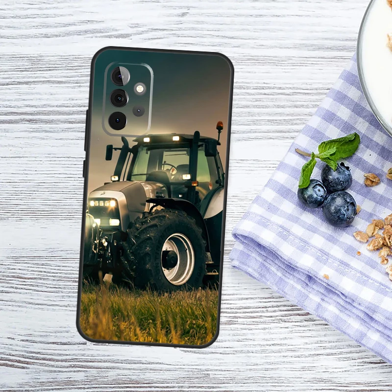 Фото Чехол для трактора сельскохозяйственной техники для Samsung Galaxy A13 A23 A33 A53 A52 A32 A12 A56 A36 A16 A54 A34 A14 A15 A35 A55 A17 №4