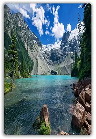 

Metal Sign Joffre Lakes in Summer BC Canada Wall Paintings