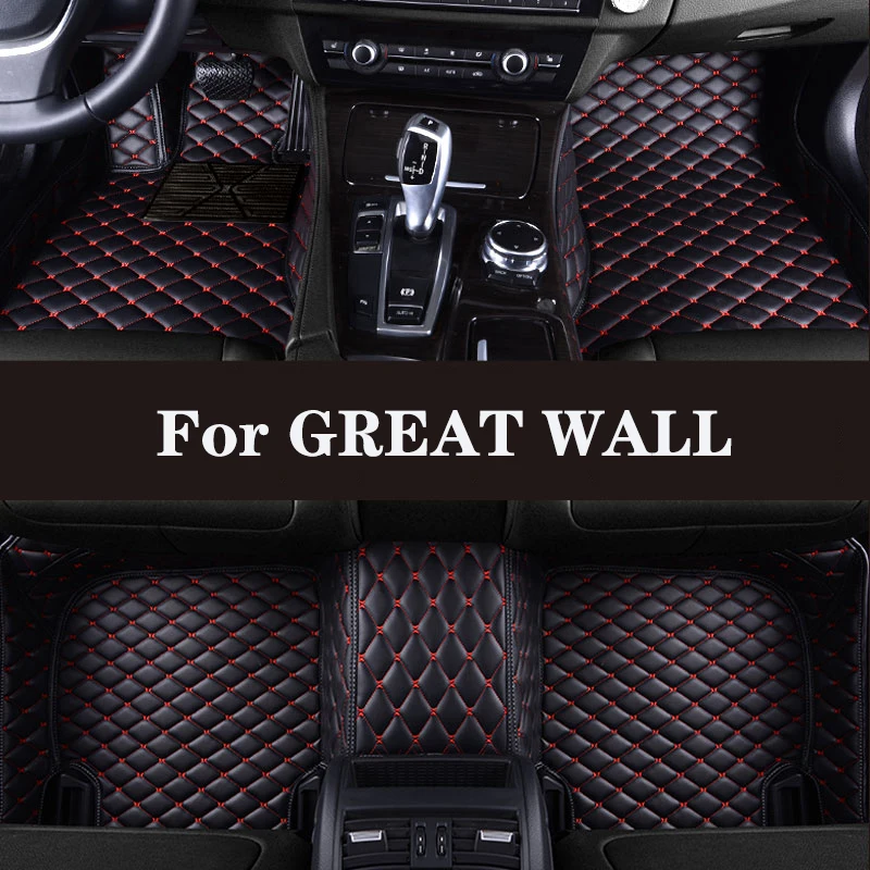 

HLFNTF Full surround custom car floor mat For GREAT WALL Hover H3 2009-2012 car parts car accessories Automotive interior