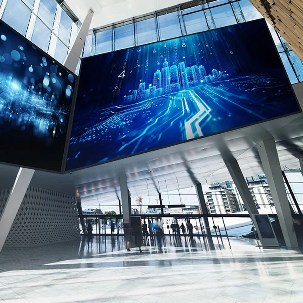 Фото Оптовая продажа: Внутренний рекламный LED-экран P1.25 с разрешением 4K, яркостью 500 нит, водонепроницаемая панель дисплея №4
