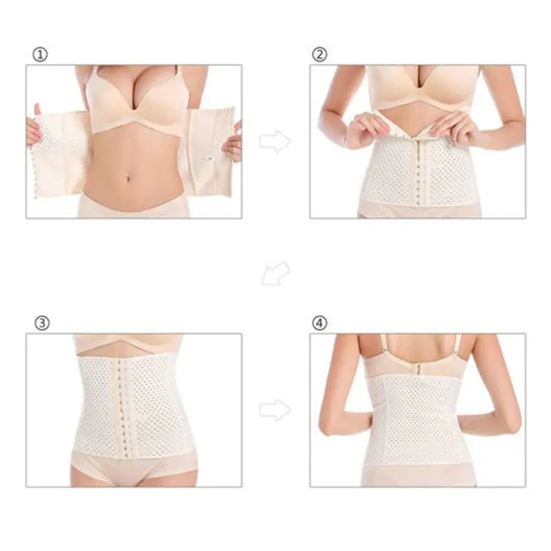 Женский тренажер для талии пояс похудения моделирования Послеродовая лента со