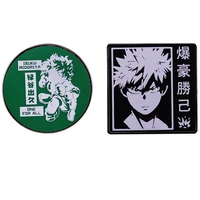 c2481 japanese anime my hero academia enamel pins for clothes badges on backpack lapel pin decortion jewelry accessories gifts
