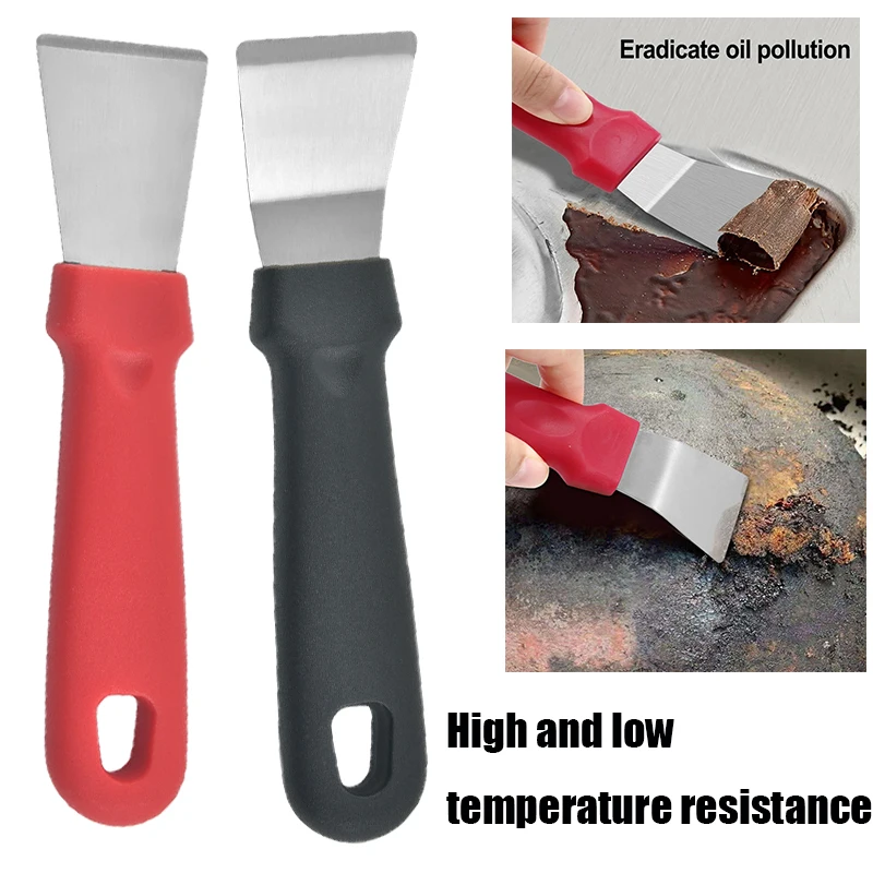 

для кухни полезные вещи для дома полезные вещи Многофункциональный кухонный инструмент для очистки пятен от масла, скребок для холодильник...