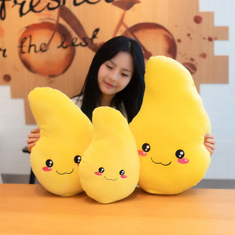 

40-60CM Cute Mango Stuffed Plush Toy Soft Baby Doll Cartoon Fruit Pillow Sofa Cushion Kids Girls Christmas Birthday Gifts