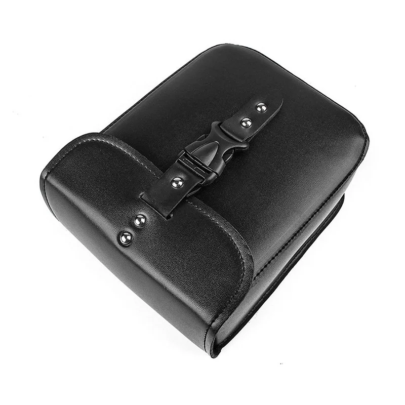 

Black Saddle bag Storage Side Case Universal Luggage Saddlebags Pocket