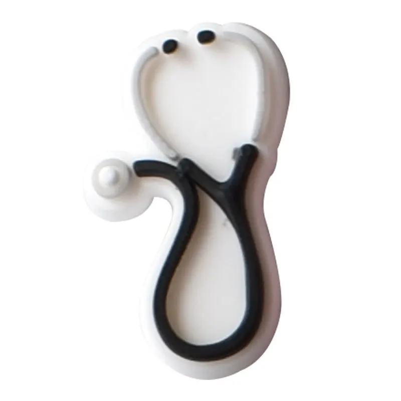 Hot Sale 1Pcs Doctor Nurse Shoe Charms Accessories for Crocs Boys Girls Kids Women Teens Christmas Birthday Party Favors Gifts