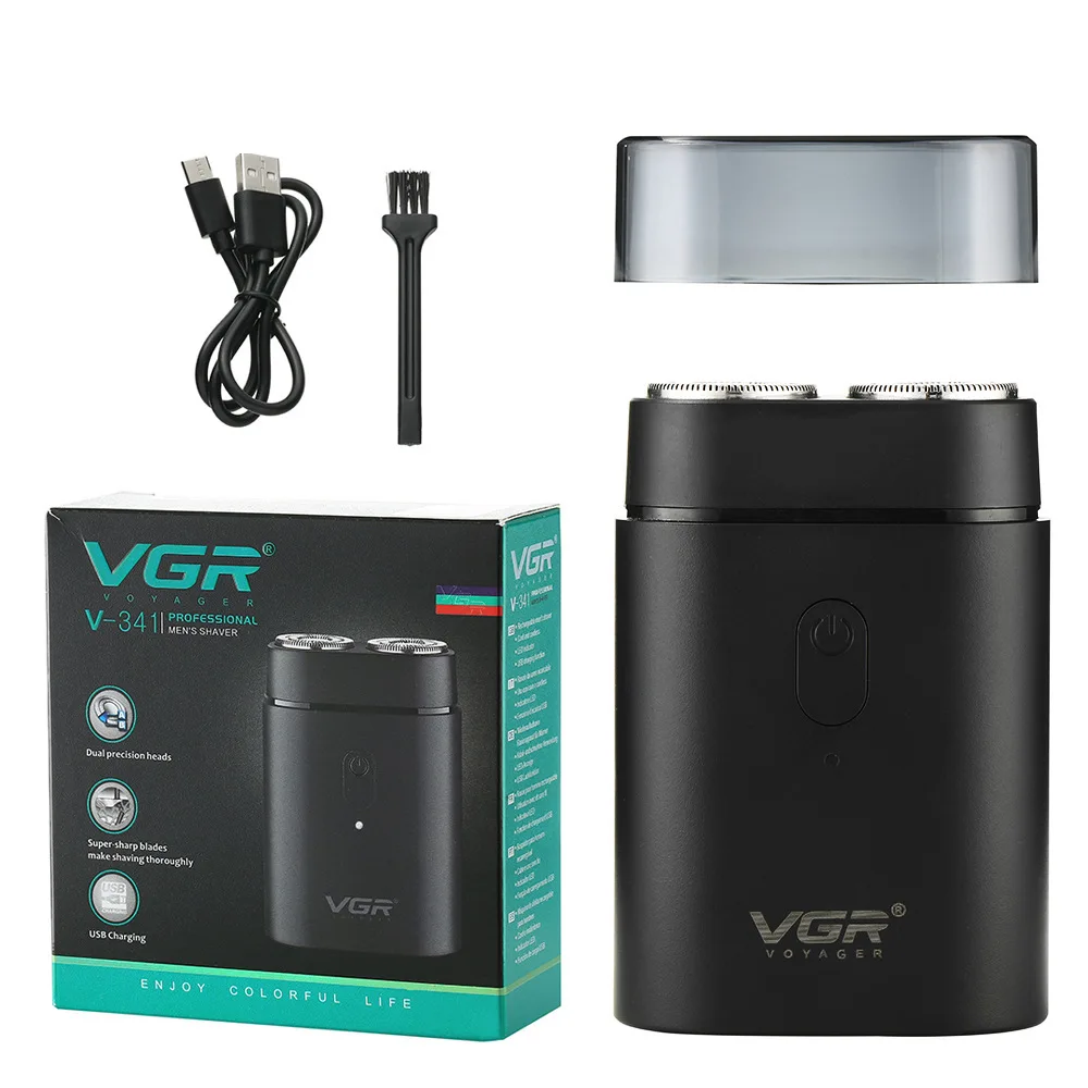 

V-341 Shaver Professional Razor Electric Shaver Floating Beard Shaver Household Shaving Machine Mini Hair Trimmer for Men