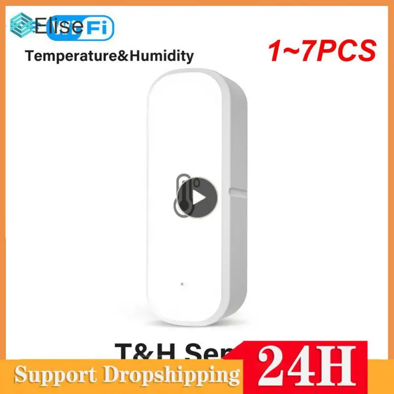

Датчик влажности и температуры Zigbee 3,0 Wi-Fi, 1-7 шт.