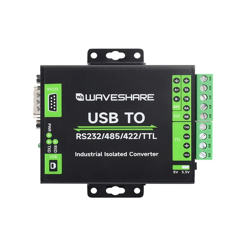 Waveshare FT232RNL Промышленный цифровой изолированный USB-конвертер Конвертер USB в