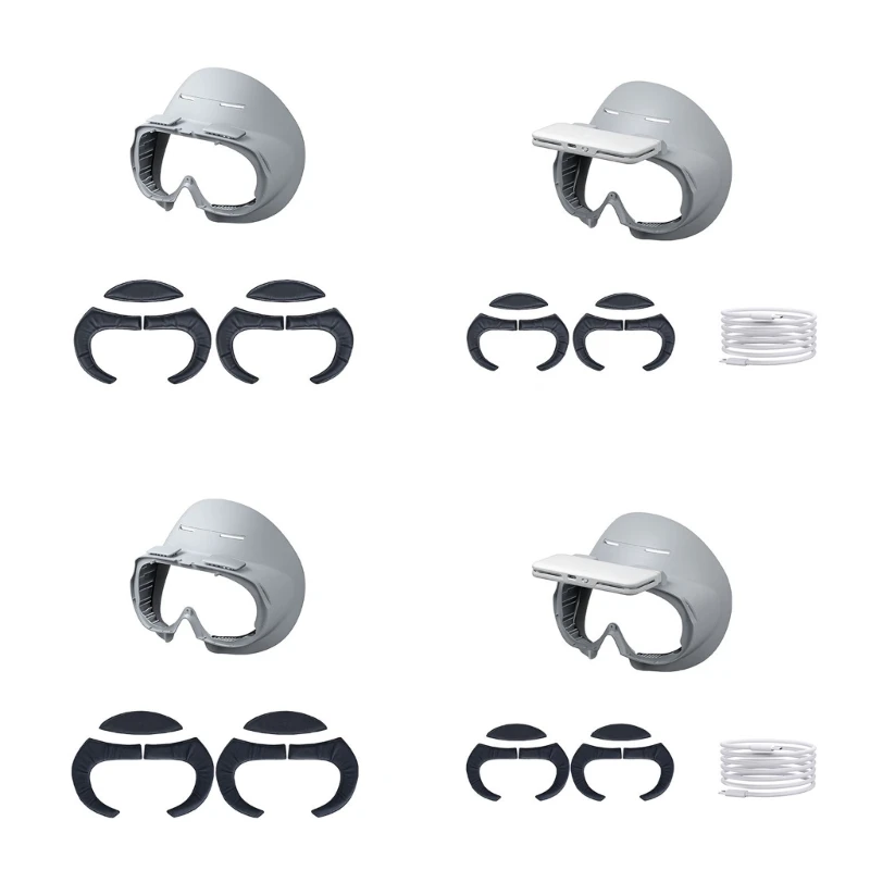 

Interface Brackets Sponge Cover Air Circulation Fan for Pico 4 VR Headset
