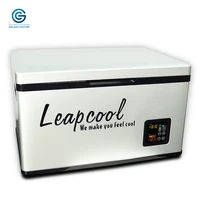 lp 50q top quality economic price mini portable 12v 24v dc compressor car refrigerator 50l for universal car and trucks