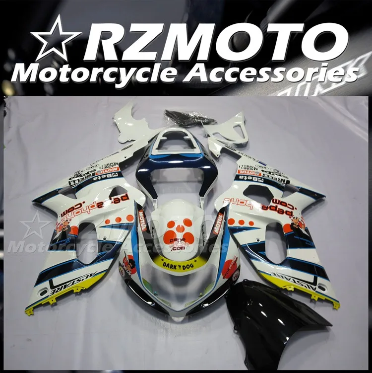 

4 подарка, новый комплект обтекателей для мотоцикла из АБС, подходит для Suzuki GSX-R 600 750 K1 2001 2002 01 02 03, кузов крутой