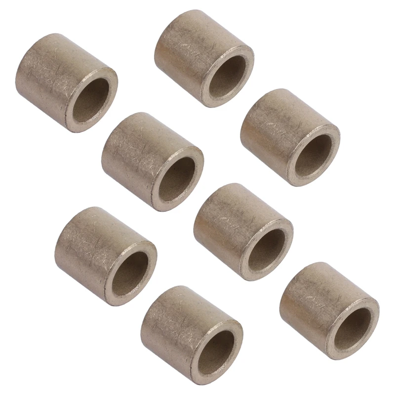 

8 Pieces Of Oil-Immersed Sintered Bronze Bushing Bearing Sleeve 8X12x12mm