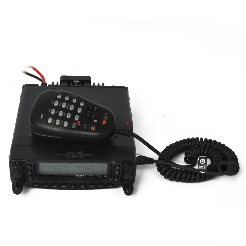 HYS HF VHF UHF Quad Band DTMF мобильный двухсторонний автомобильный радиоприемник с емкостью
