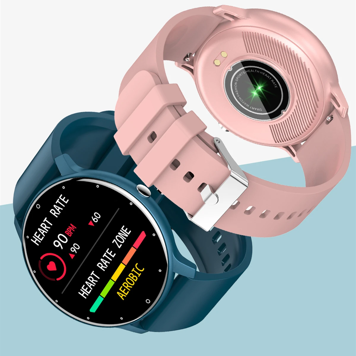 

ZL02D Smart Bracelet Blood Pressure Heart Rate Monitor Band Fitness Tracker Pedometer Waterproof Sport Smartband