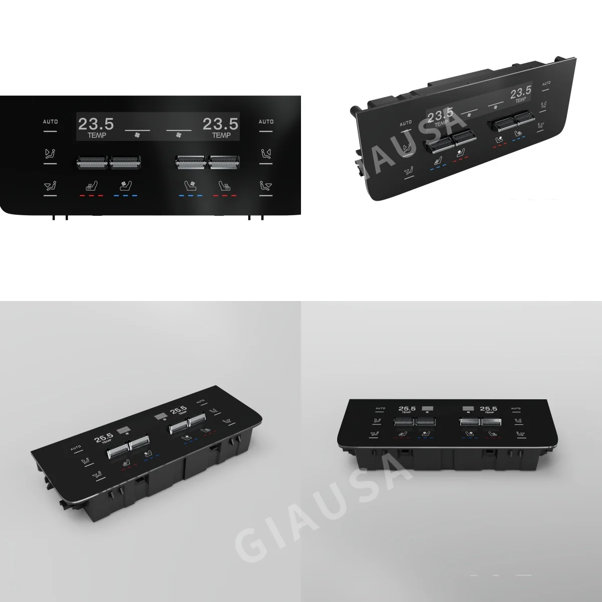 Для Porsche Cayenne 2024 задняя ЖК-панель кондиционера сенсорное управление высоким