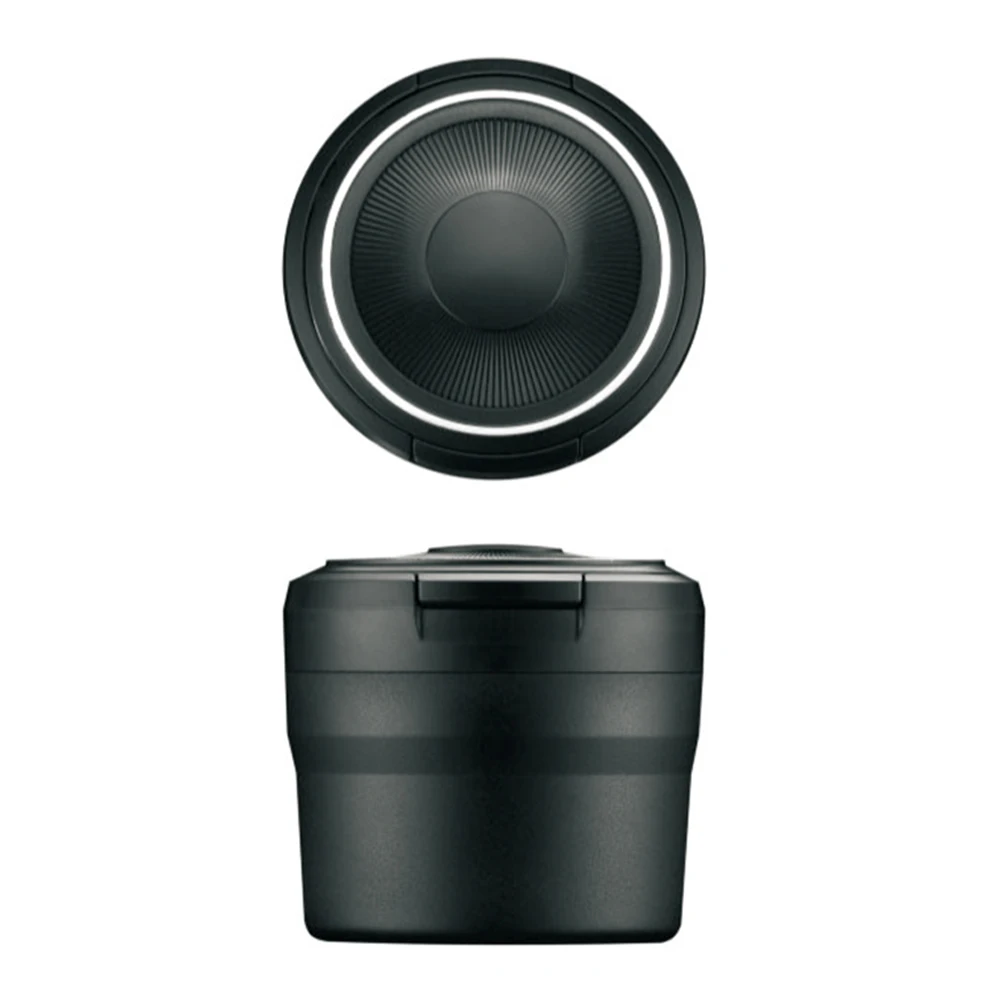 

Дорожная светодиодсветильник декоративная пепельница для автомобиля, устойчивая к запаху, портативная самотухающая пепельница для фургон...